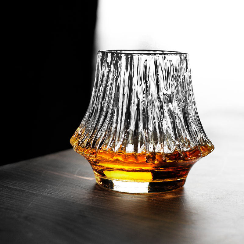 Whisky glass Mount Fuji glass