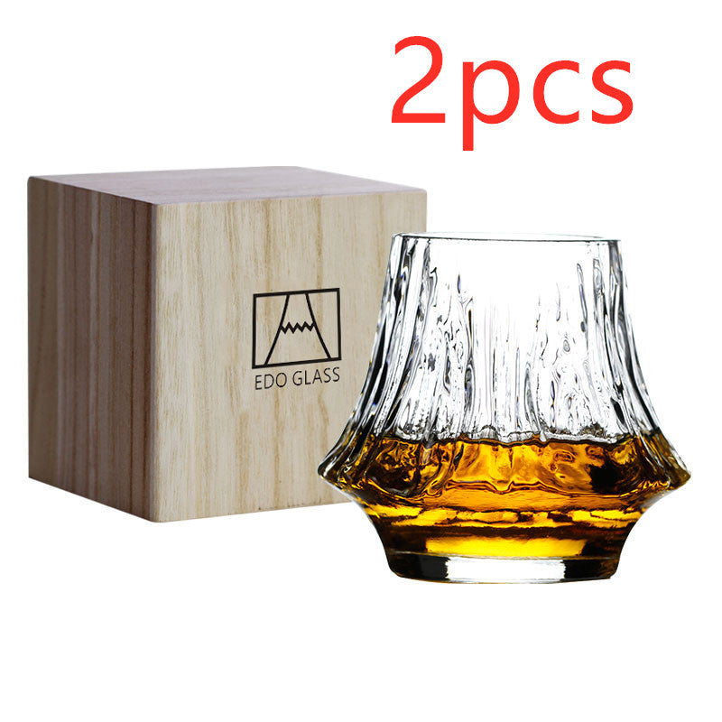 Whisky glass Mount Fuji glass