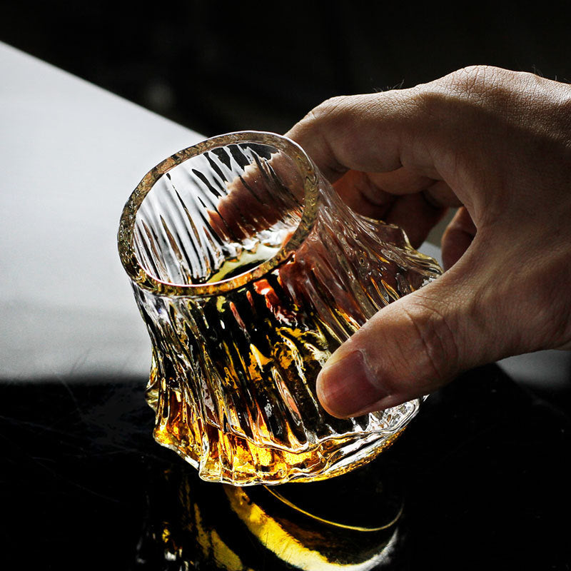 Whisky glass Mount Fuji glass