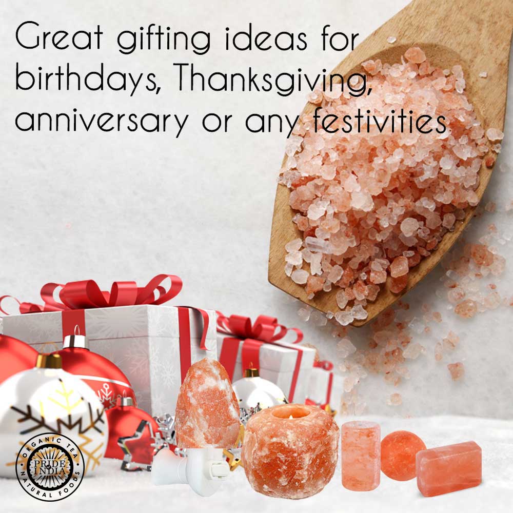 Himalayan Pink Salt Tea Light Holder – Salt Candle Holder – Room Décor Item – Great for Creating an Ambiance – Ideal for Home & Spa Uses – Natural Shape
