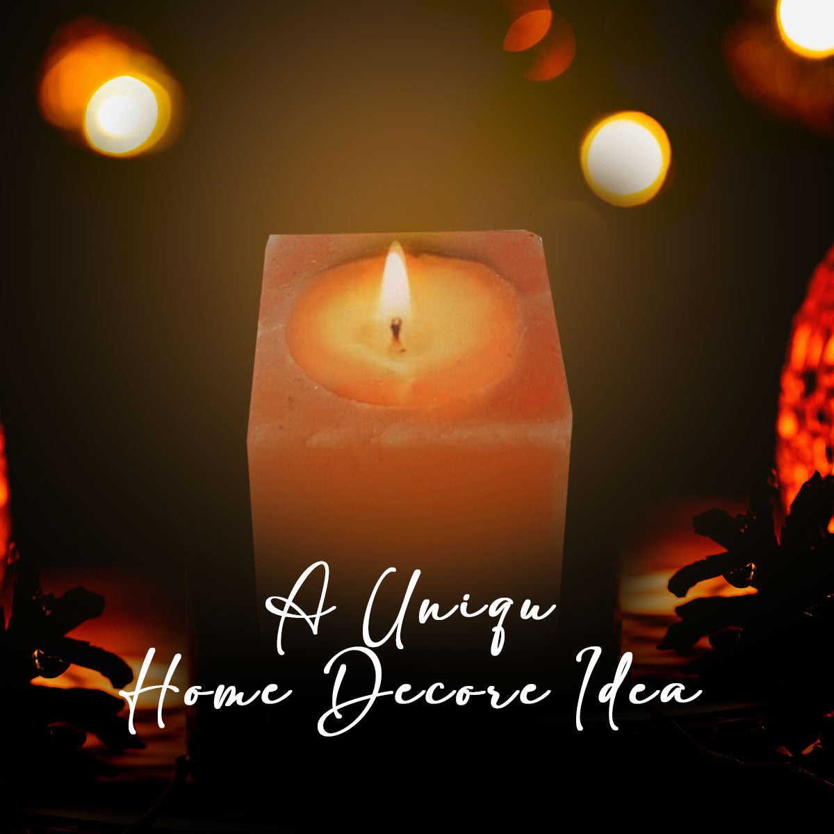 Himalayan Pink Salt Tea Light Holder – Salt Candle Holder – Room Décor Item – Great for Creating an Ambiance – Ideal for Home & Spa Uses – Natural Shape